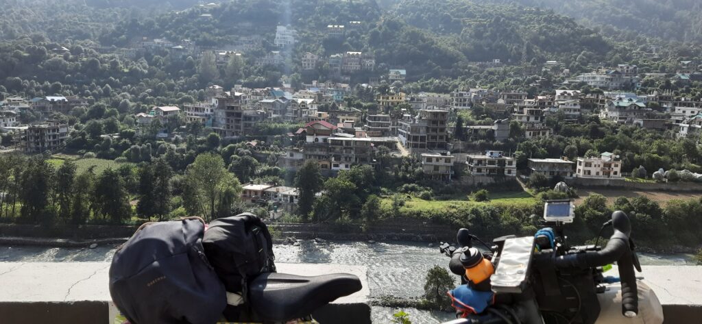 Kullu village view , adjacent to river beas