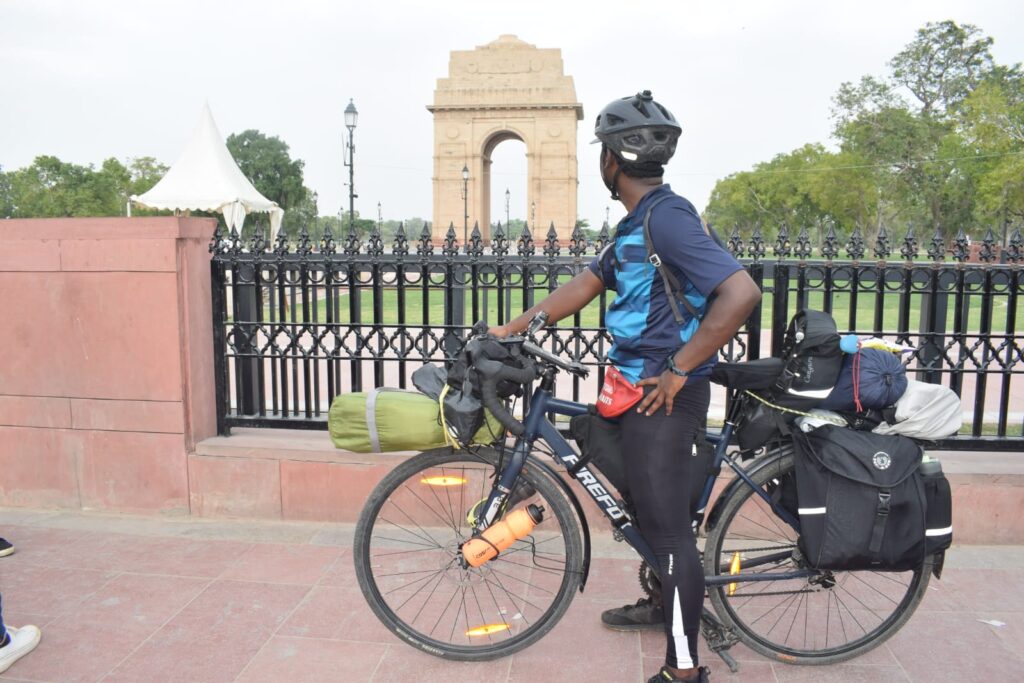 Picture Infront of India Gate