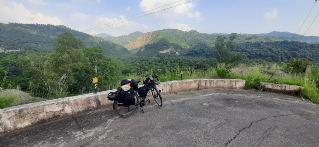 Bike near gurudwara entrance